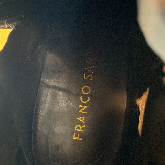 Franco Sarto leather brown ankle boots. Inside zipper. Used but comfortable. - Picture 3 of 7